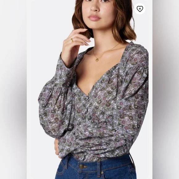 JOIE
Talma Long Sleeve Cotton Top - Picture 3 of 11